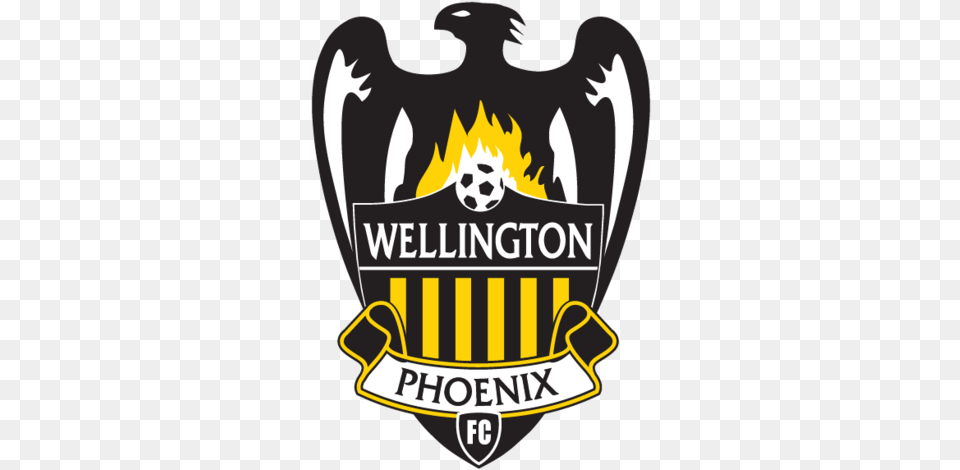 Wellington Phoenix Wellington Phoenix Football Club, Badge, Logo, Symbol, Emblem Png