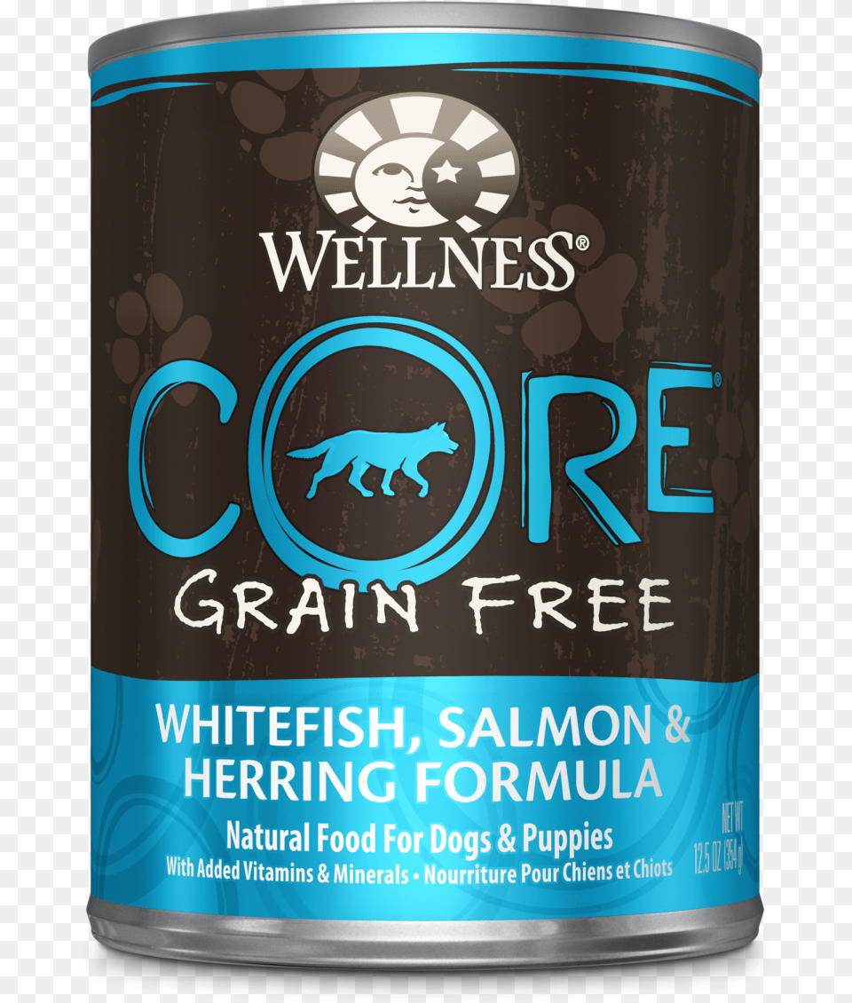 Wellness Core Grain Dog Canned Food Wellness Dog Food, Can, Tin, Alcohol, Beer Png