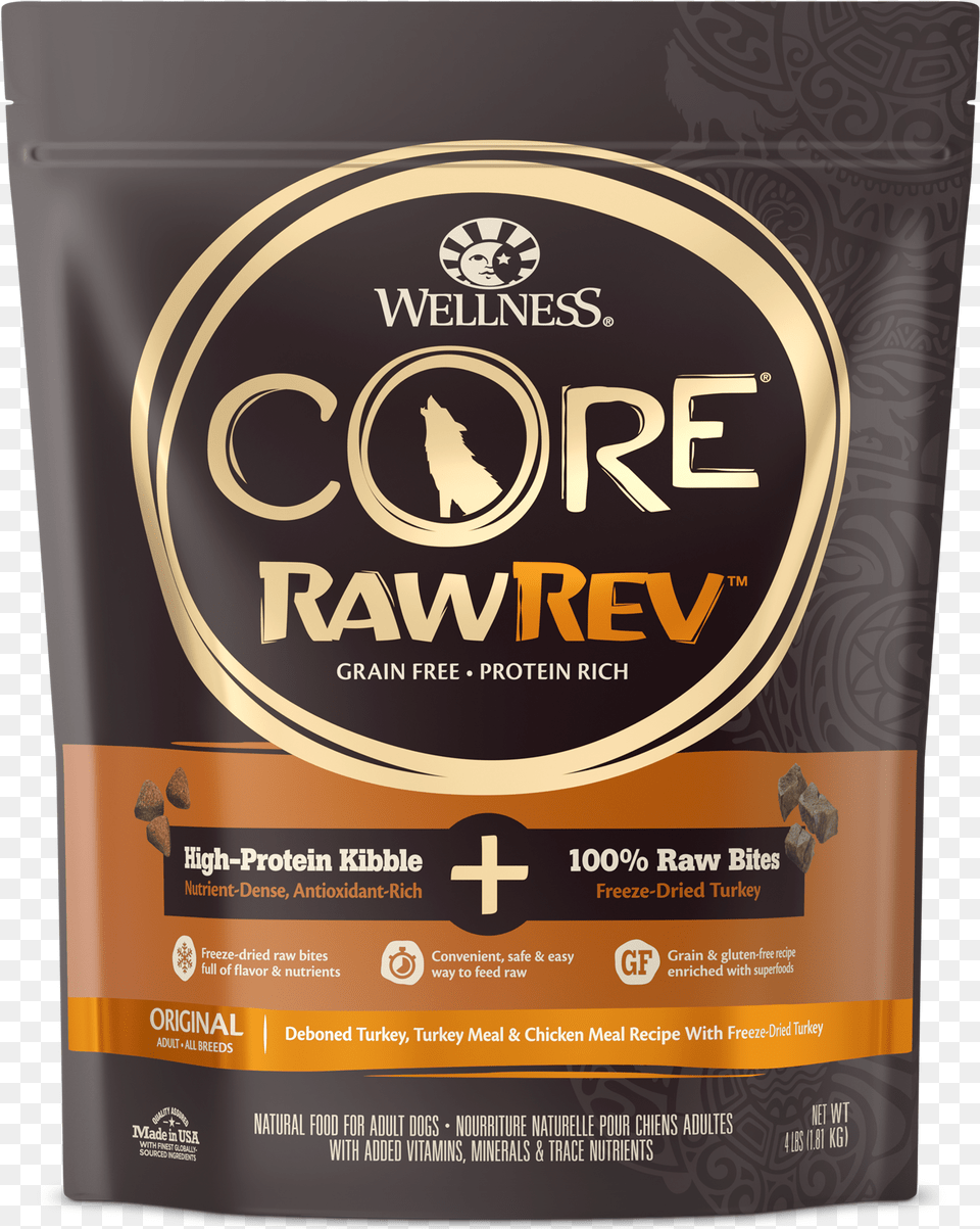 Wellness Core Rawrev Natural Grain Original Turkey, Advertisement, Poster, Bottle Free Transparent Png