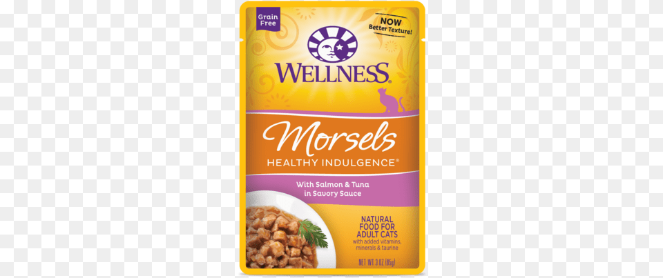 Wellness Healthy Indulgence Morsels Salmon Amp Tuna 85 Wellness Healthy Indulgence, Advertisement, Poster, Can, Tin Png