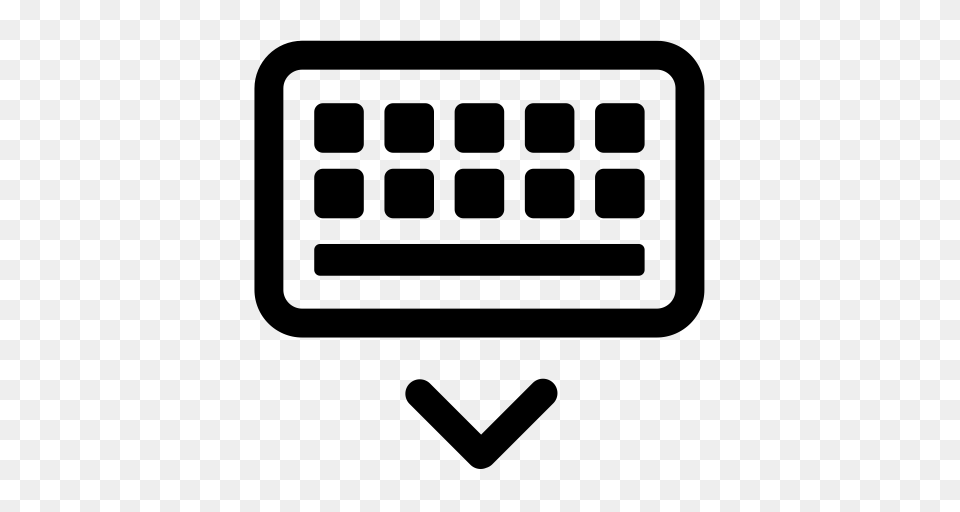 Wellpay Keyboard Keyboard Keypad Icon With And Vector Format, Gray Png Image