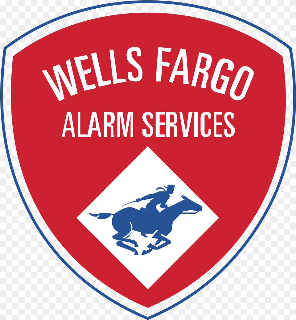Wells Fargo Alarm Services Logo Wells Fargo Armored Car, Badge, Symbol, Emblem Png