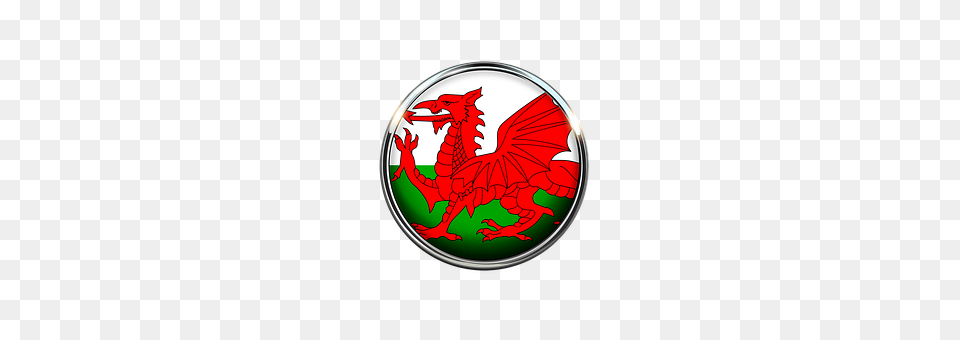 Welsh Emblem, Symbol, Logo, Dragon Free Png