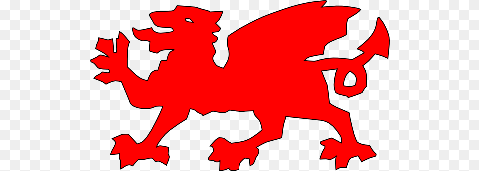 Welsh Dragon Red Clip Art Vector Clip Art Easy Draw Welsh Dragon Free Png