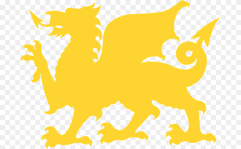 Welsh Dragon Silhouette Vector Silhouettes Creazilla St Ginger Soda 4 Pack 12 Oz, Animal, Bear, Mammal, Wildlife Png