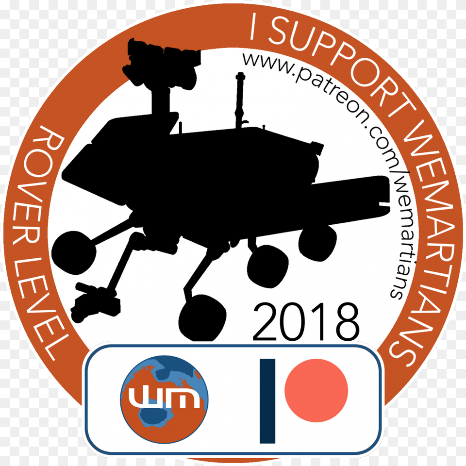 Wemartians Rover Level Social Media Badge Illustration, Logo, Symbol, Aircraft, Airplane Free Transparent Png