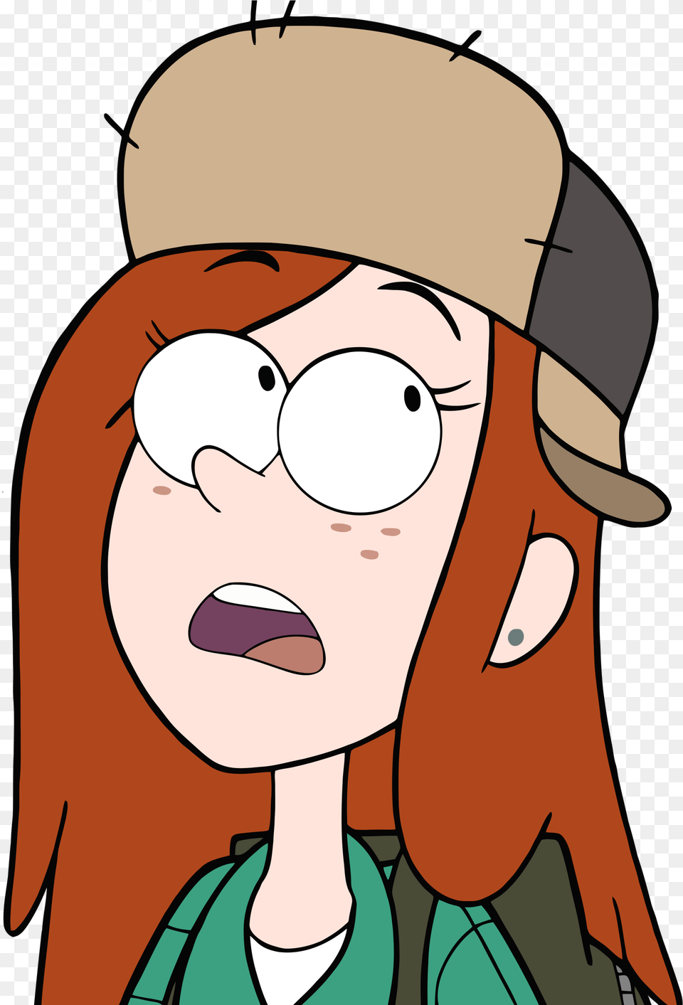 Wendy Eye Roll Transparent Gravity Falls Wendy Eyes, Baby, Person, Face, Head Free Png