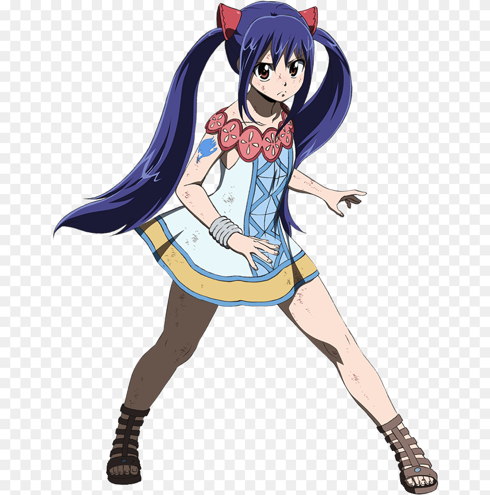 Wendy Marvell Normal Wendy Marvell Dragon Cry, Book, Comics, Publication, Person Free Png