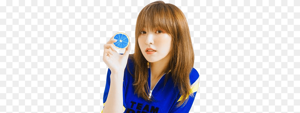 Wendy Red Velvet Stickers Transparent Kpop Edit Summer Magic Red Velvet Wendy, Face, Head, Person, Photography Free Png