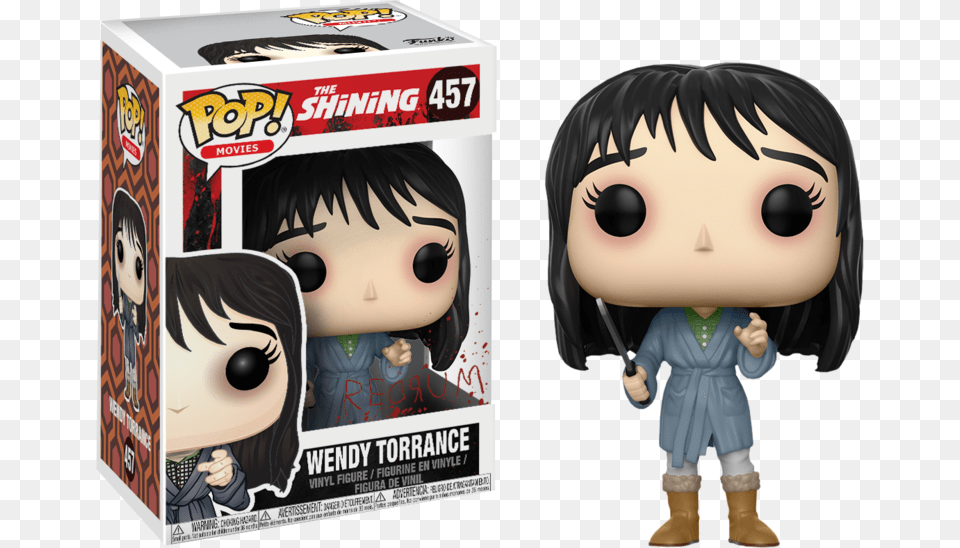 Wendy Torrance Pop Vinyl Figure Shining Funko Pop, Book, Comics, Publication, Baby Png