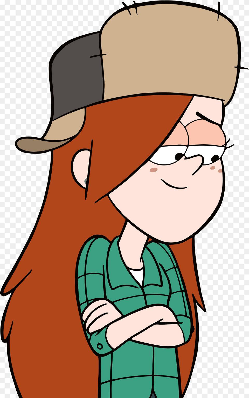 Wendy Transparent 04 Wendy Gravity Falls, Cartoon, Person, Face, Head Free Png