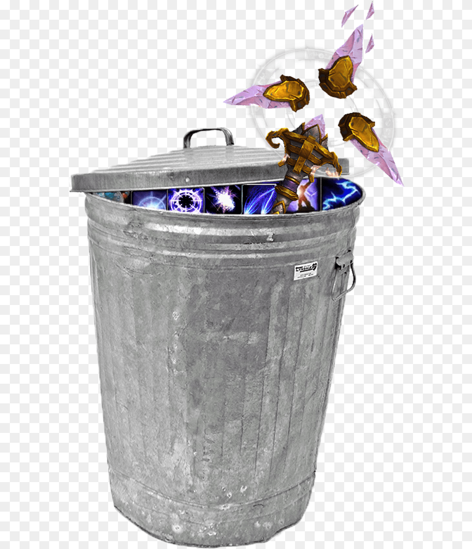 Wendyquots Can You Find Me The Nearest Mcdonaldquots Beat Up Trash Can, Garbage, Tin Png Image