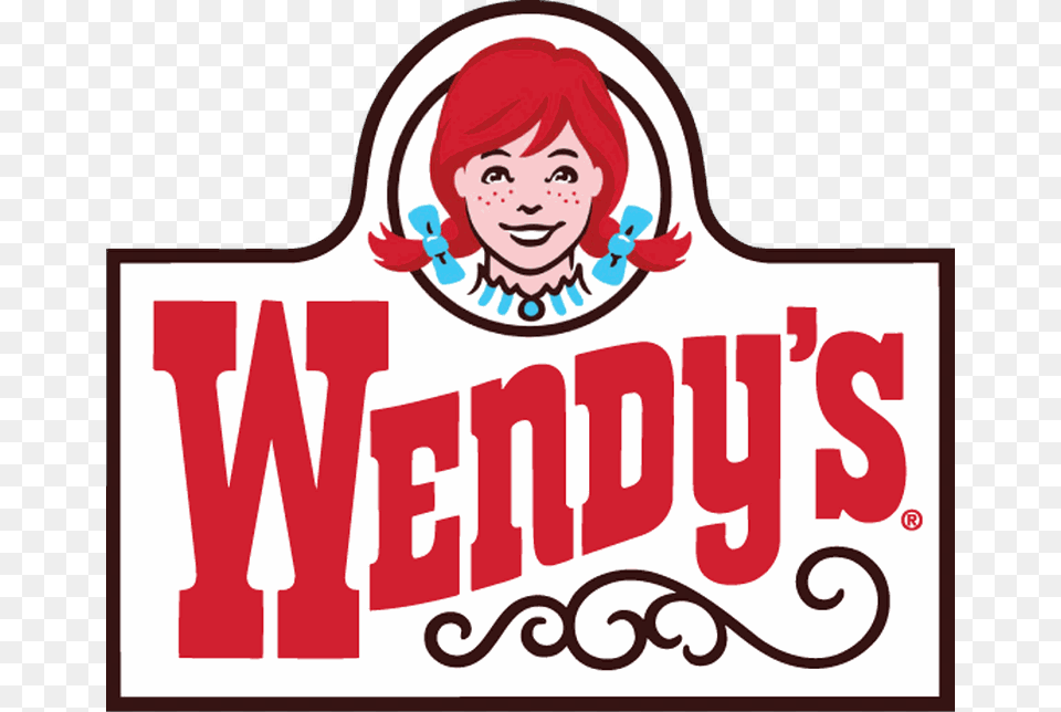 Wendys Fast Food Logo, Baby, Face, Head, Person Free Png Download