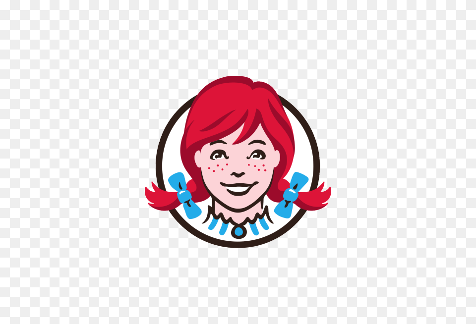 Wendys Logo Logok, Face, Head, Person, Photography Png Image