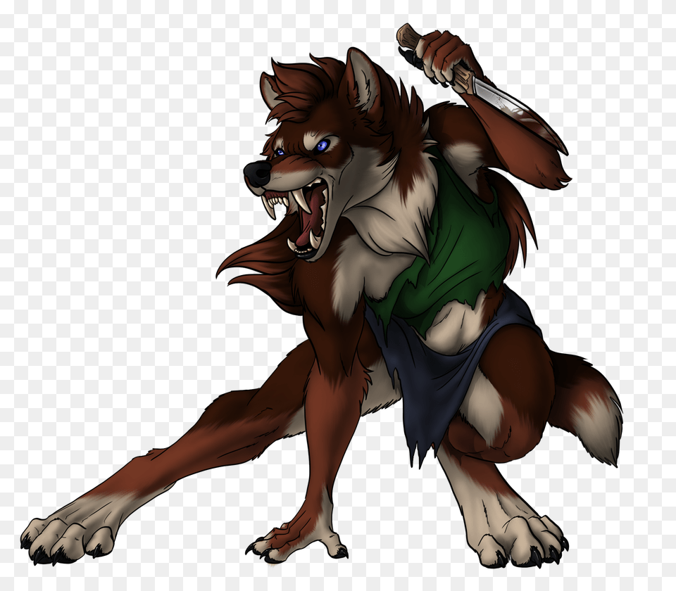 Werewolf, Adult, Female, Person, Woman Png