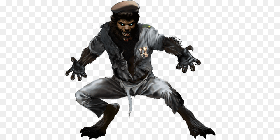 Werewolf, Adult, Person, Man, Male Free Png Download