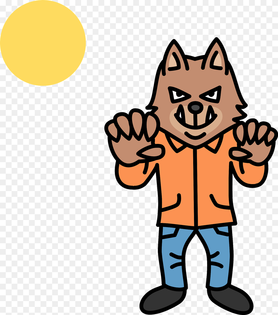 Werewolf And Moon Clipart, Body Part, Hand, Person, Baby Png