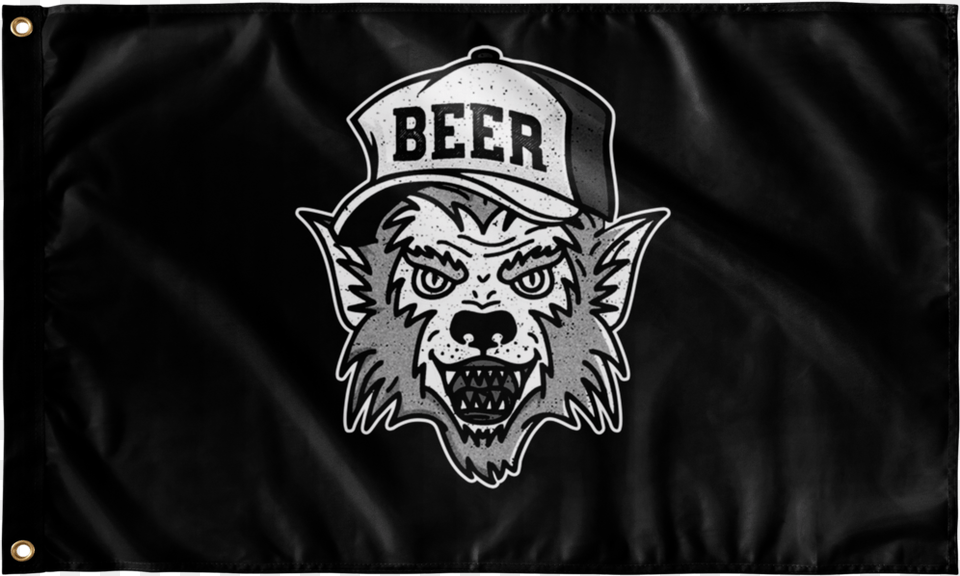Werewolf Beer Hat Flag Flags Said The Sky Illenium Seven Lions, Logo, Emblem, Symbol, Person Free Png Download