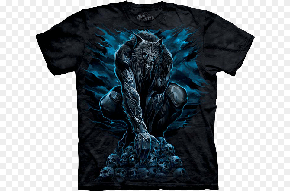 Werewolf Rising T Shirt Werewolf Moon, T-shirt, Clothing, Adult, Pet Free Transparent Png