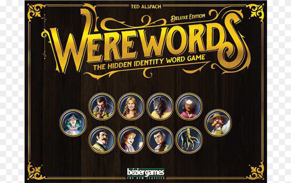 Werewords Deluxe Werewords, Advertisement, Person, Poster, Face Free Png