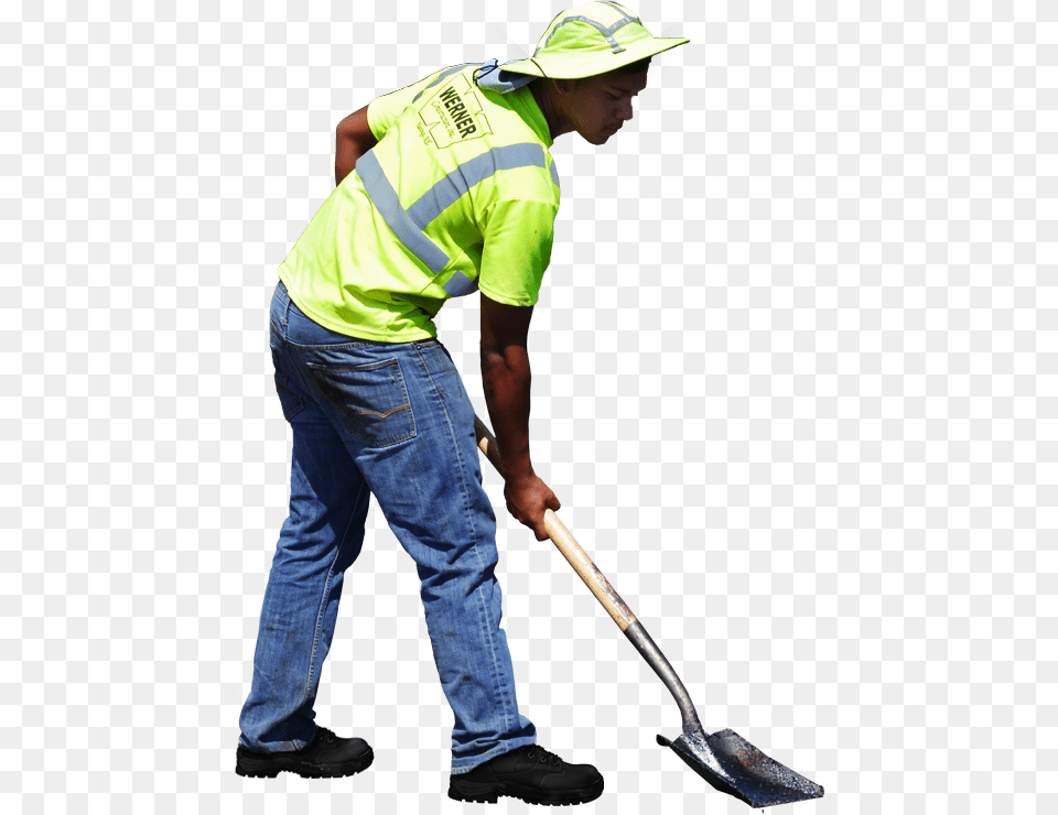 Werner Construction Inc Construction Worker Person, Device, Tool, Shovel Png Image