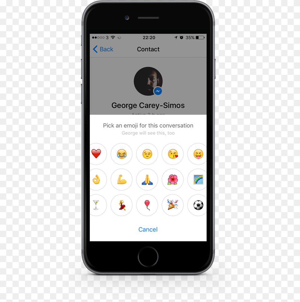 Wersm Facebook Messenger Customise Iphone, Electronics, Mobile Phone, Phone, Person Png Image