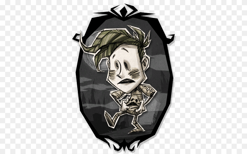 Wes Halloween Don T Starve Victorian, Book, Comics, Publication, Person Free Png Download