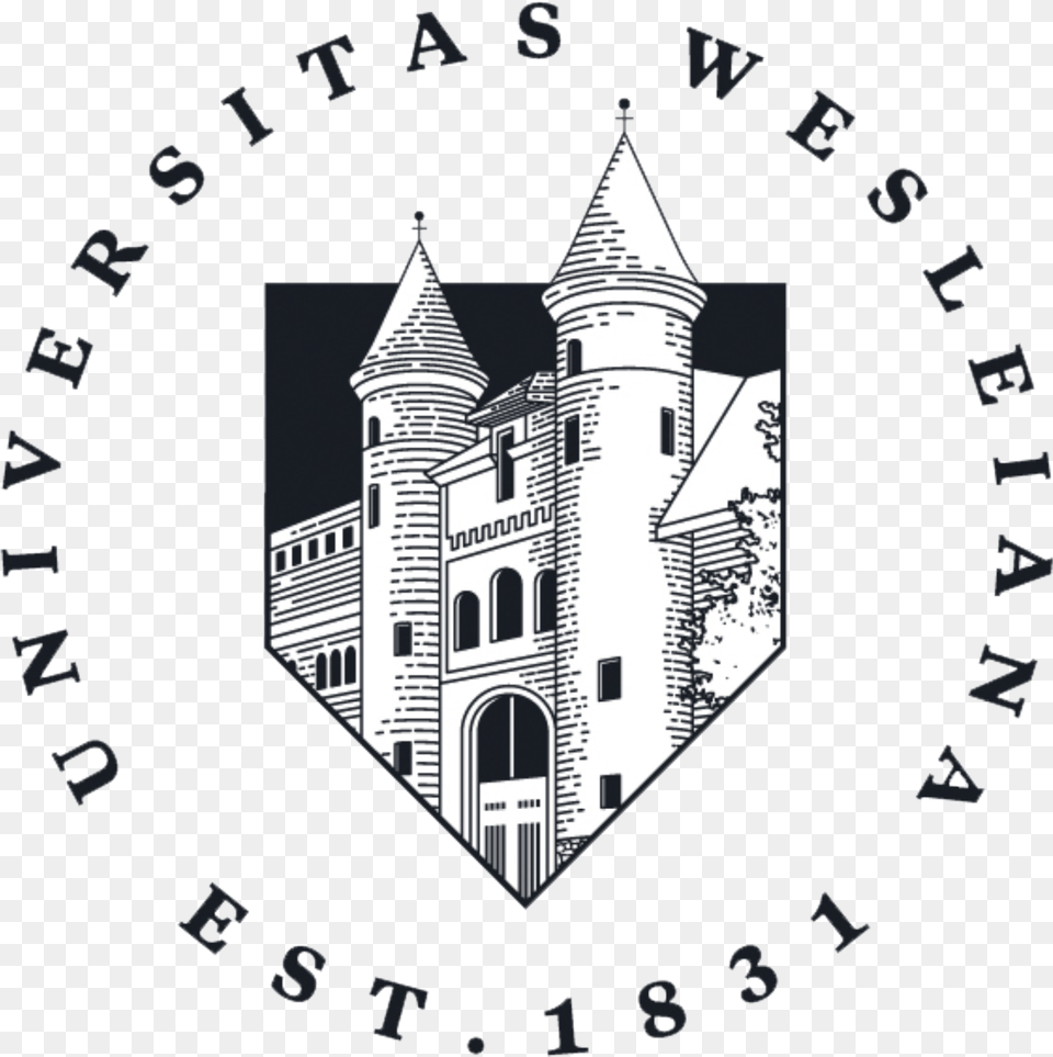 Wesacademicseal Wesleyan University Seal, Architecture, Building, Spire, Tower Png