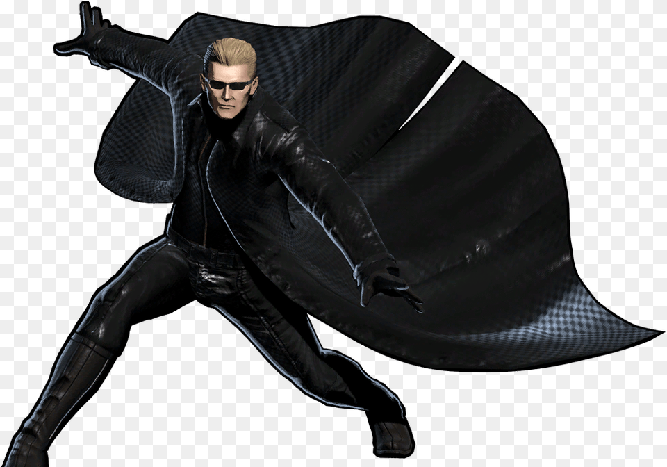 Wesker Ultimate Mvc3 Full Victory Capcom Wesker, Adult, Man, Male, Person Png Image