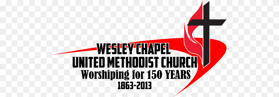 Wesley Chapel United Methodist Church Wesley Chapel Is, Cross, Symbol, Logo, Text Png