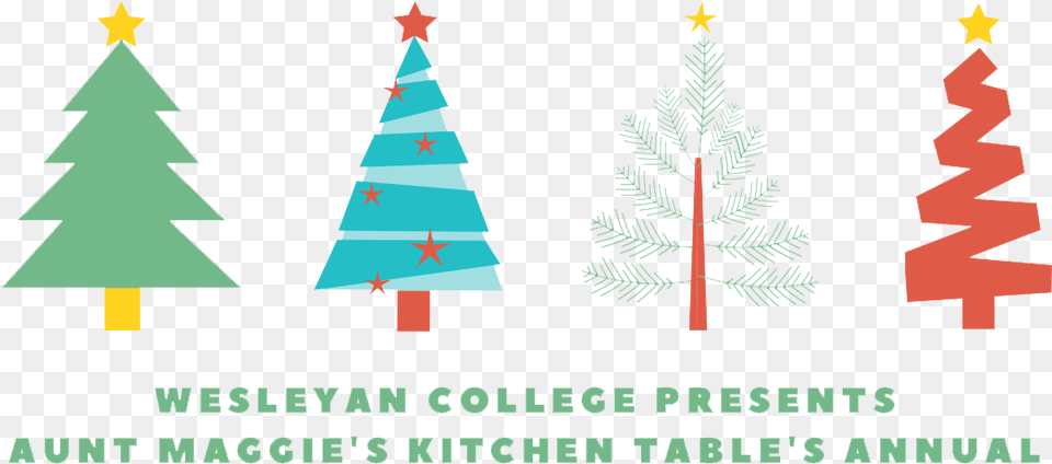 Wesleyan College Presents Aunt Maggie S Kitchen Table Christmas Bazaar Flyer Templates, Plant, Tree, Christmas Decorations, Festival Png Image