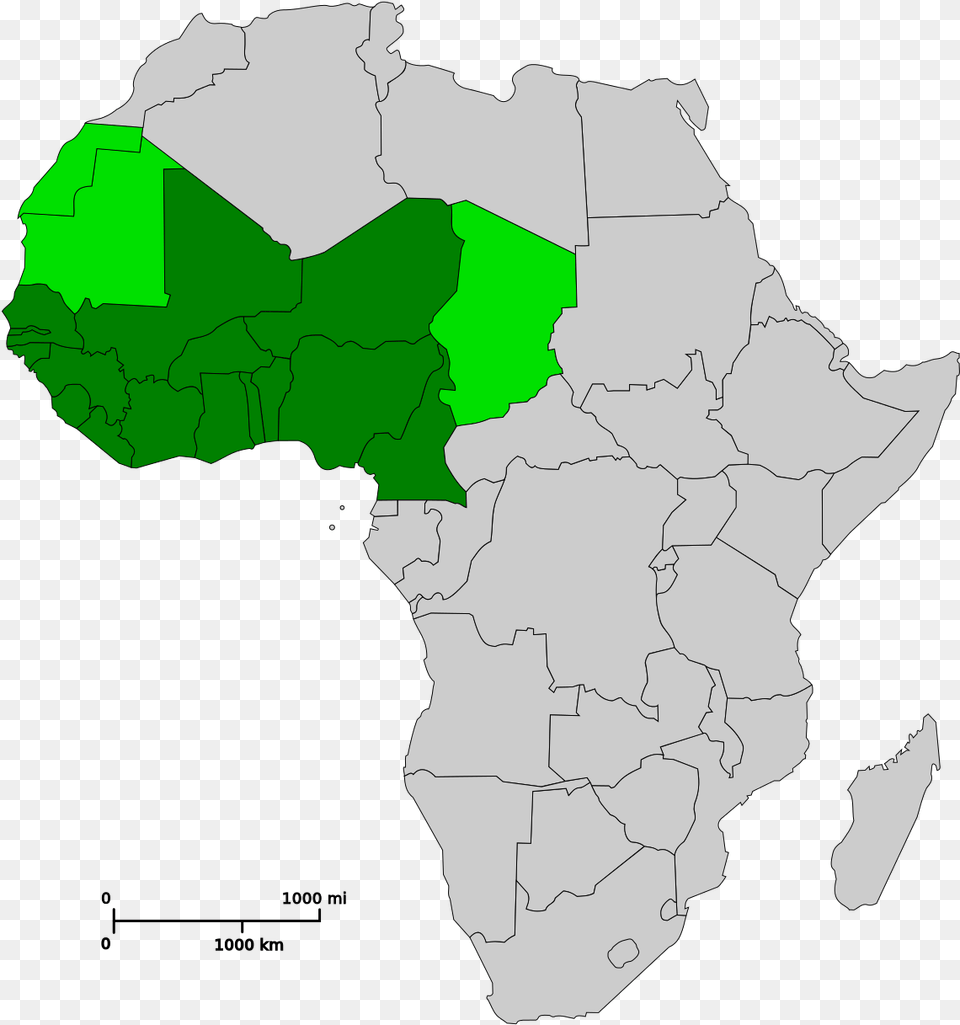 West Africa Map Svg, Chart, Plot, Atlas, Diagram Free Png Download