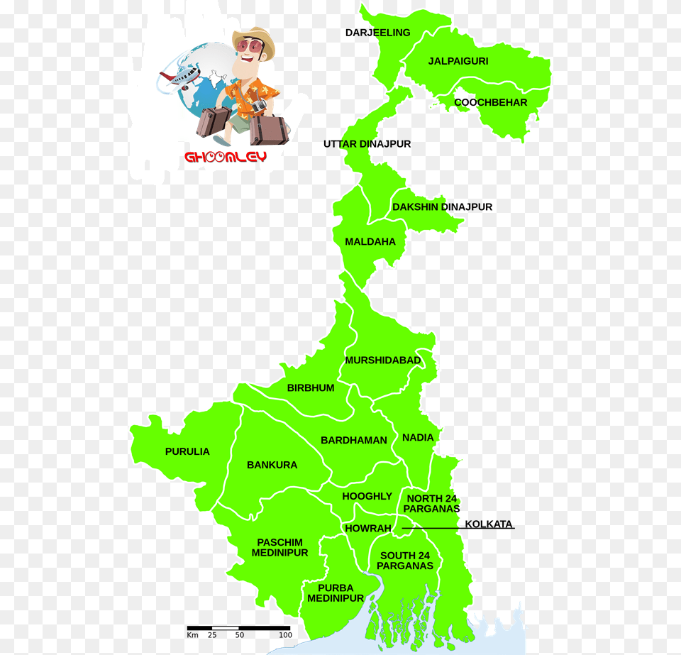 West Bengal Map 2019, Outdoors, Nature, Plot, Land Png Image