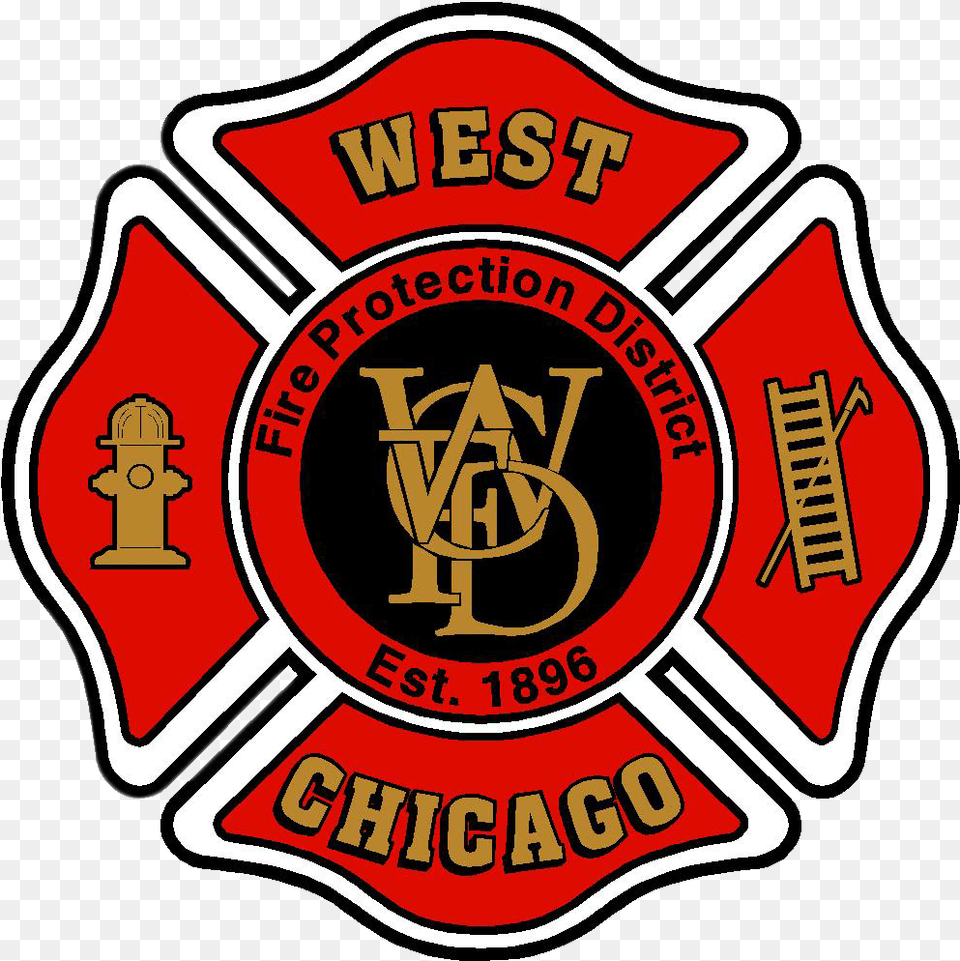 West Chicago Fire Protection District Solid, Emblem, Symbol, Logo, Can Png