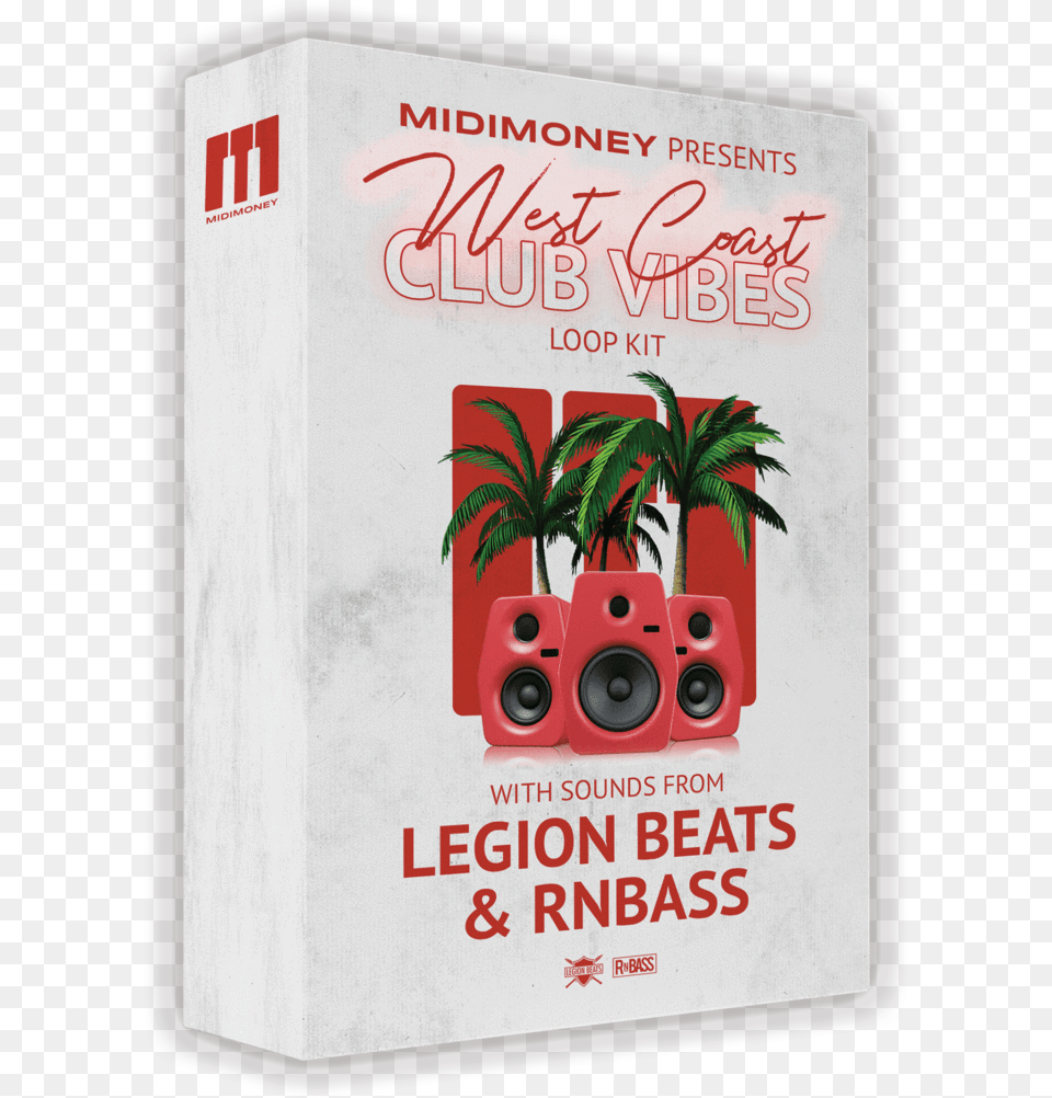 West Coast Club Vibes Poster, Advertisement, Electronics, Speaker, Plant Free Png Download