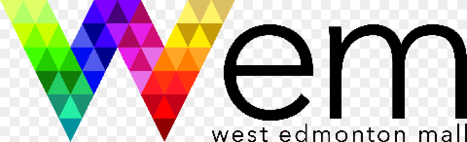 West Edmonton Mall Logo Colorful West Edmonton Mall Logo, Art, Graphics, Lighting, Purple Free Png Download