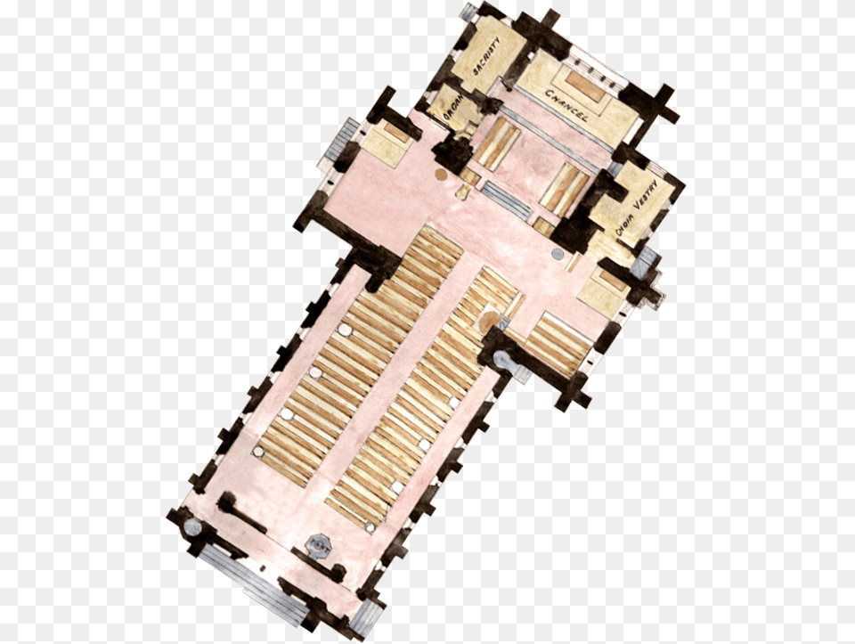 West Front Layout Chapel Floor Plan, City, Plot, Chart, Diagram Png