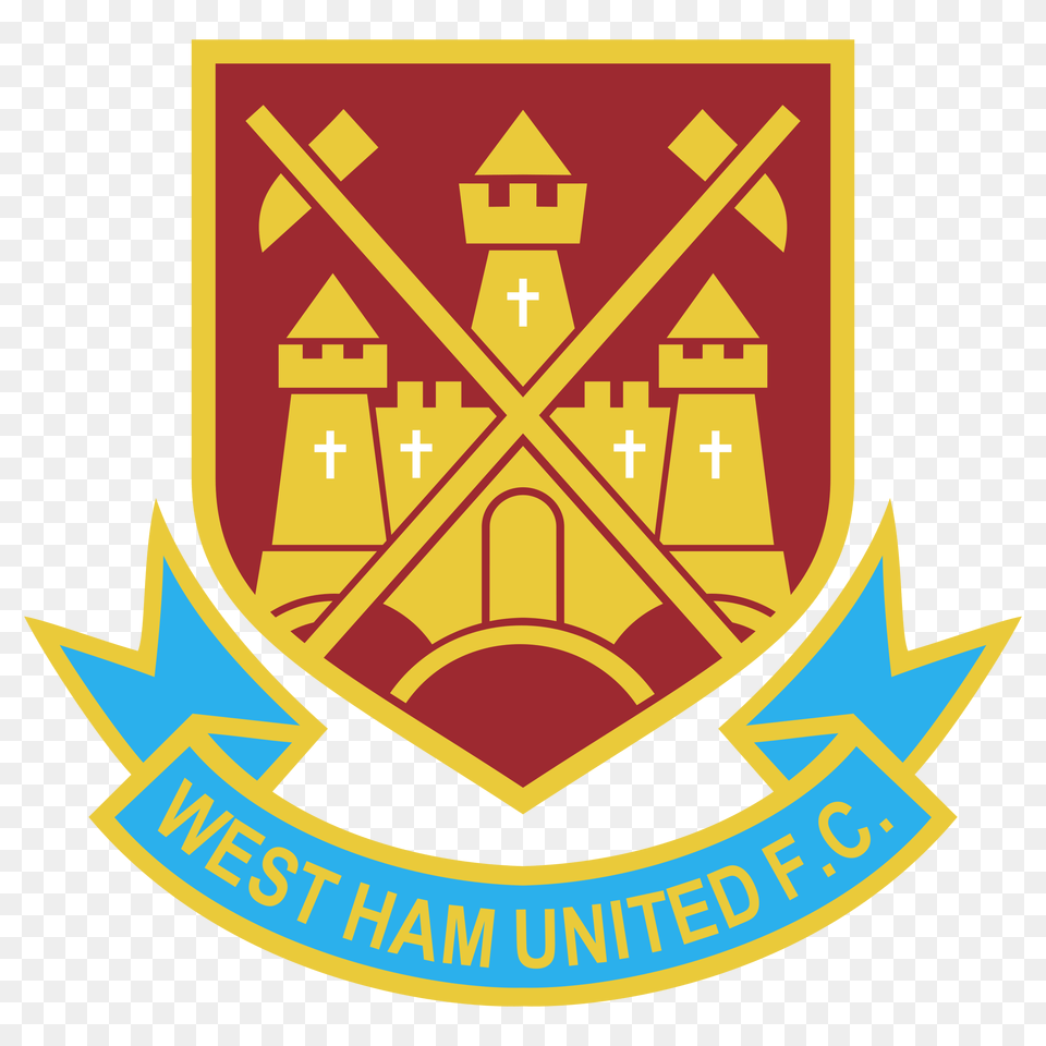 West Ham United Fc Logo Vector, Badge, Emblem, Symbol, Dynamite Free Png
