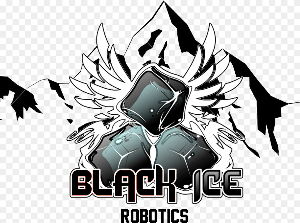 West High Robotics Black Ice Logo, Emblem, Symbol, Person, Head Free Png Download