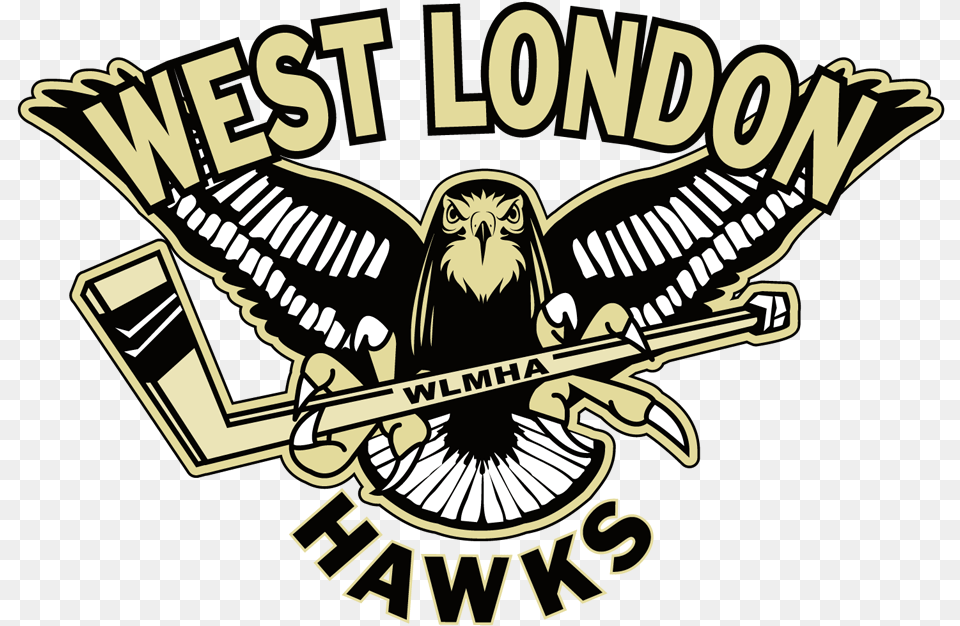 West London Hawks, Emblem, Symbol, Logo, Animal Free Png