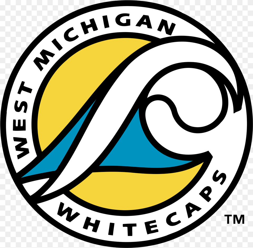 West Michigan Whitecaps Old Logo, Disk, Emblem, Symbol Png Image