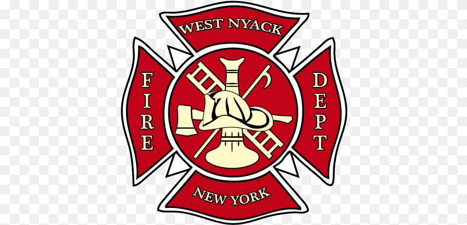 West Nyack Fire Department West Nyack Fire Department, Emblem, Symbol, Logo, Badge Free Png Download
