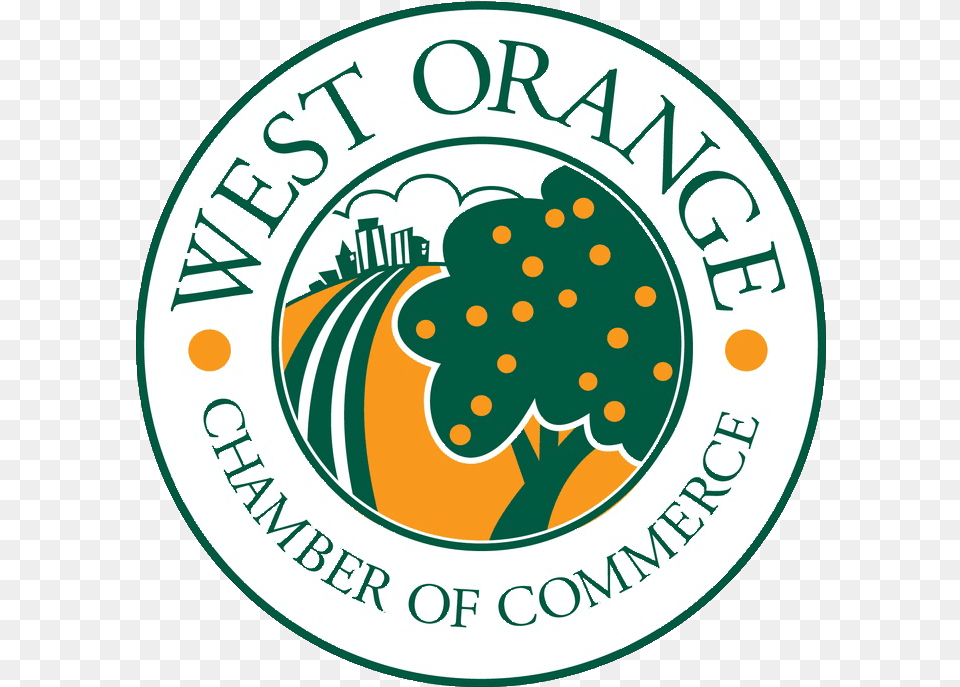 West Orange Chamber Of Commerce Logo Masked West Orange Chamber Logo, Food, Fruit, Plant, Produce Png
