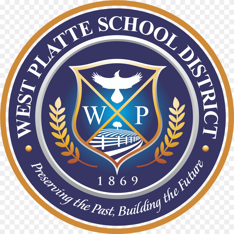 West Platte School District Emblem, Badge, Logo, Symbol, Ball Free Transparent Png