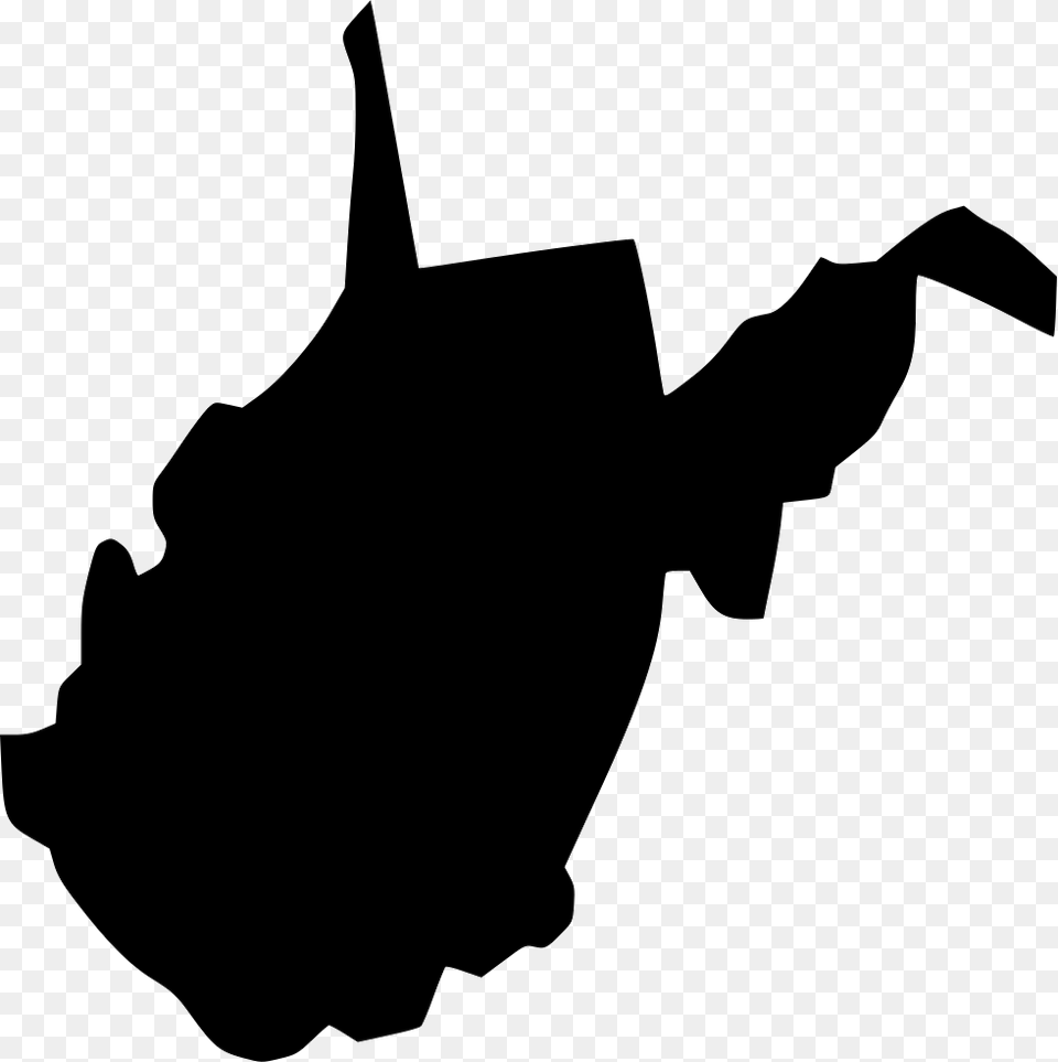 West Virginia Icon Download, Silhouette, Stencil Free Png