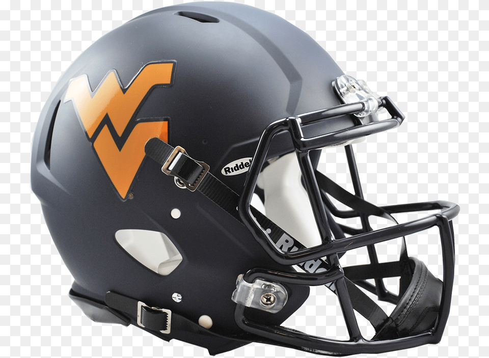 West Virginia Speed Authentic Helmet West Virginia Helmet, American Football, Football, Football Helmet, Sport Png