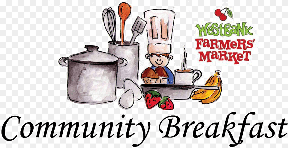 Westbank Farmers Market Breakfast Events Cartoon, Cutlery, Baby, Person, Face Free Transparent Png