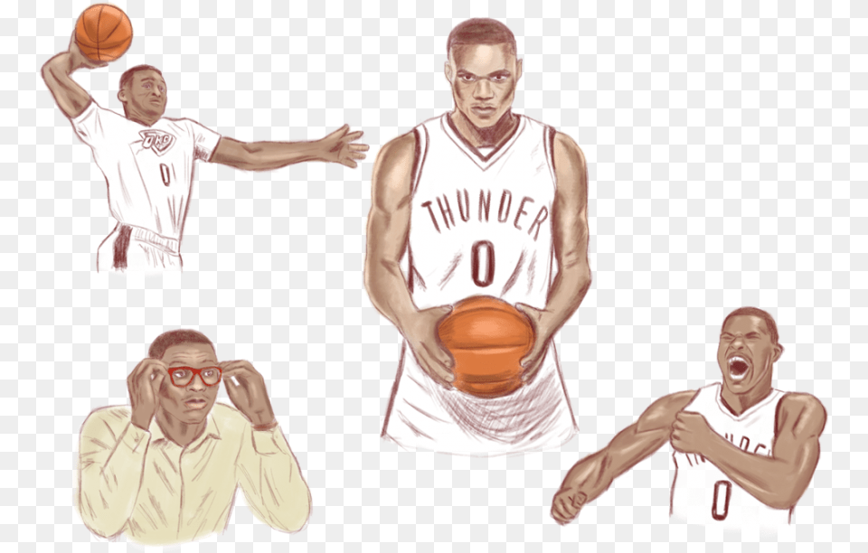 Westbrook Deserves To Be Most Valuable Basketball Moves, Adult, Person, Man, Male Free Transparent Png