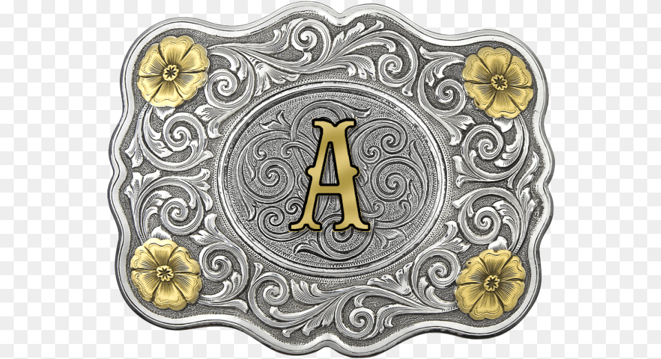 Western Belt Buckle Initial Circle, Accessories, Mailbox Free Transparent Png