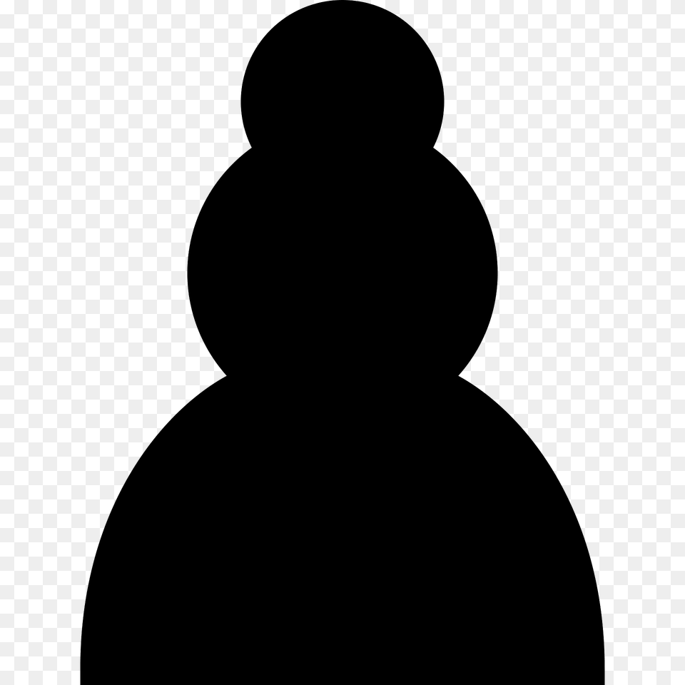 Western Black Side Pawn 1 Clipart, Silhouette, Person Png Image